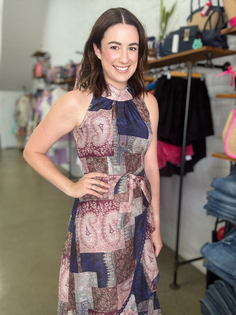 Iris Dress- Floral Print