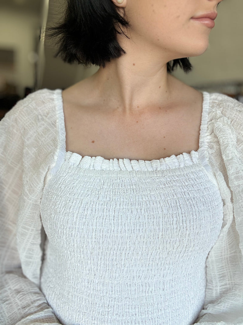 Amelia Top - White