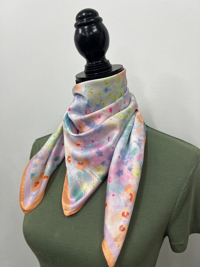 Western Wild Rag - Watercolour (Orange)