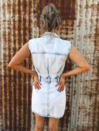 Kennedy Mini Dress - Bleach