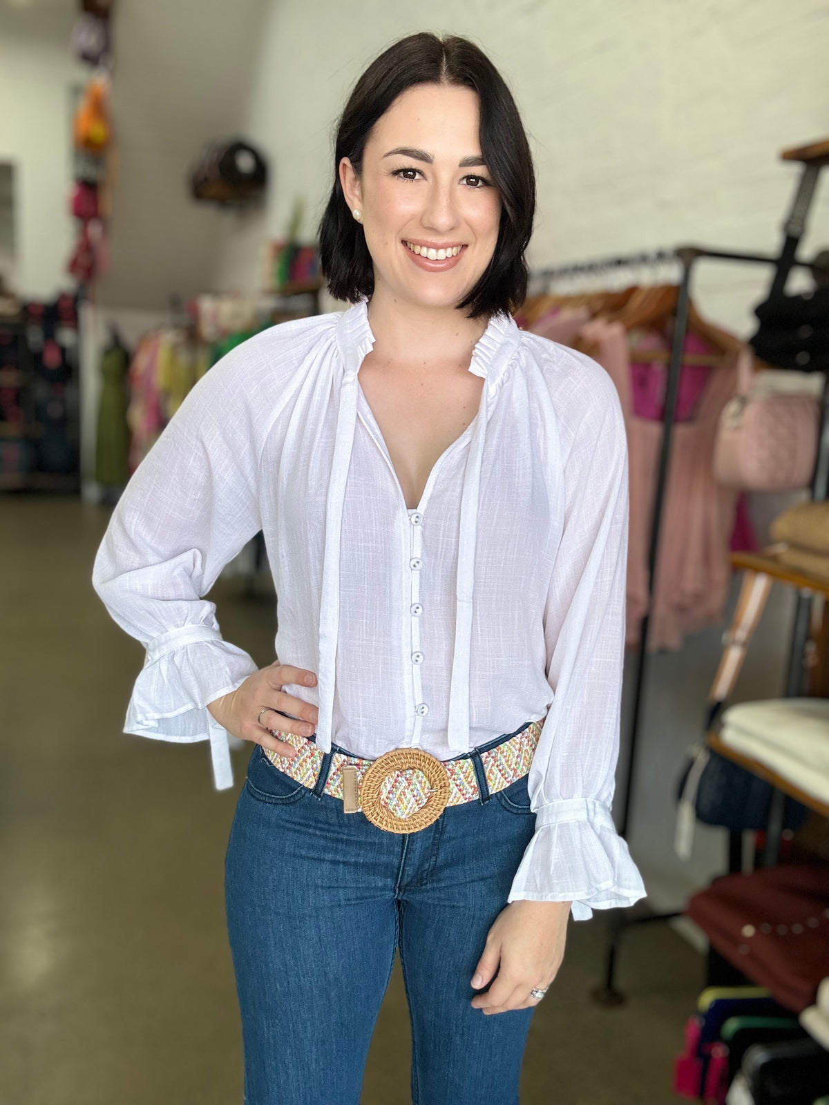 Alice Top - White
