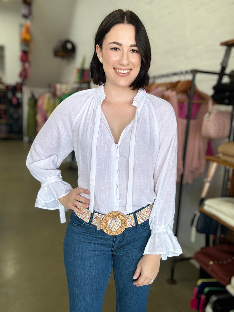 Alice Top - White