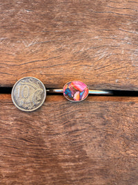 Ruby Cuff - Pink Dahlia Stone