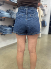 Ivy Skorts - Dark Denim High Waisted