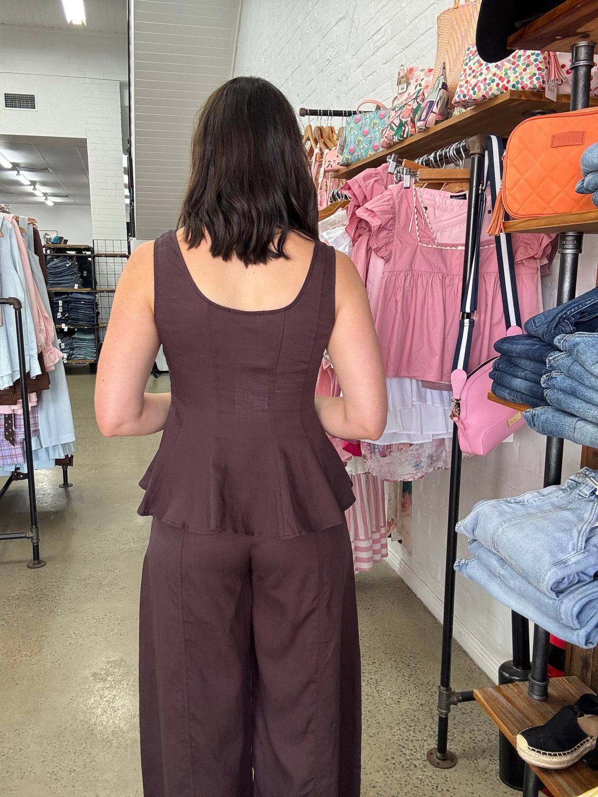 Birdie Set - Chocolate Brown