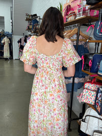 Lee Maxi- Peach Floral