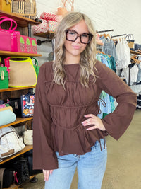 Lou Lou Top - Brown