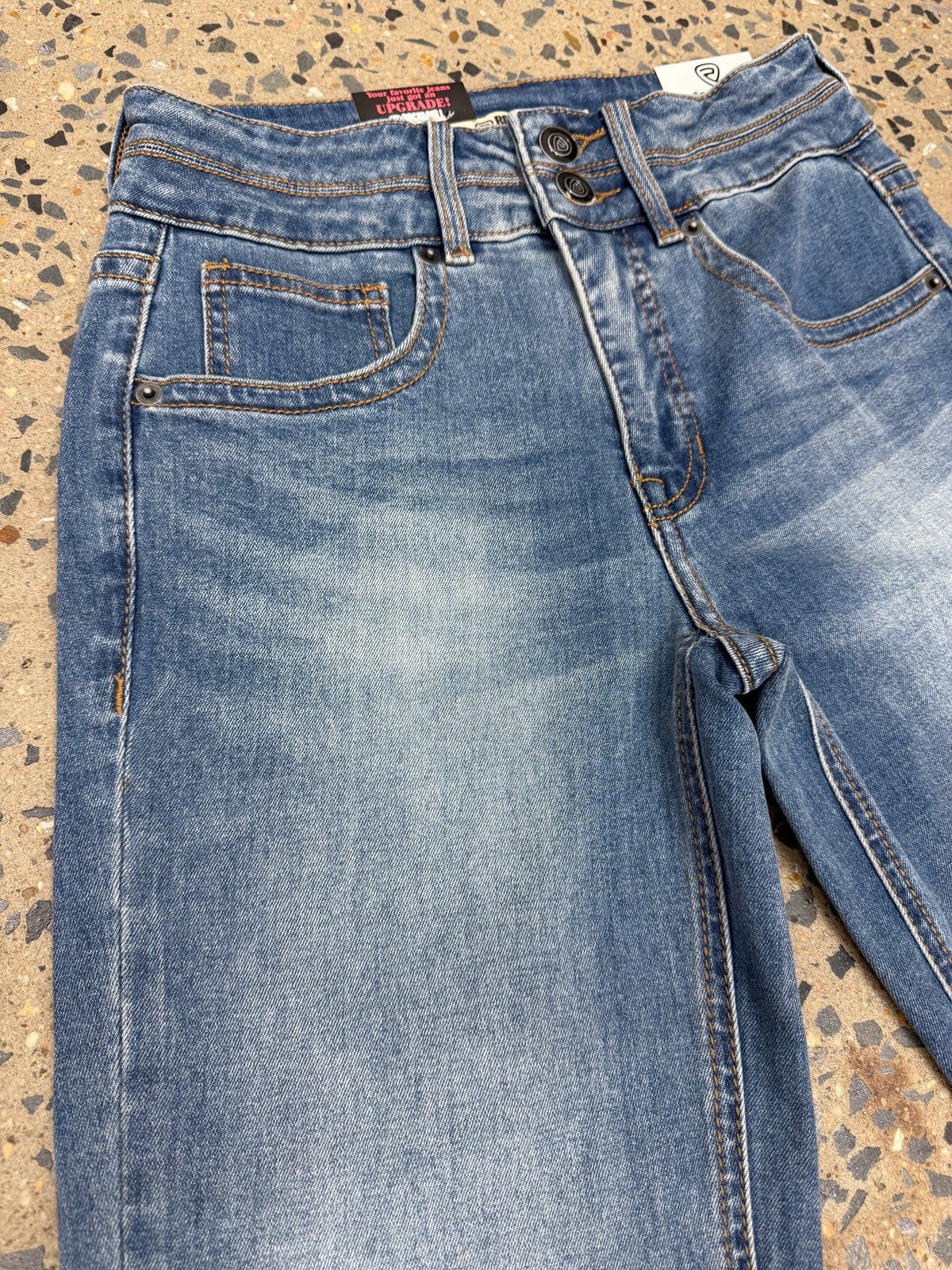 Rock & Roll Cowgirl Jeans - BW5HD07845 - Double Waistband High Rise Trouser