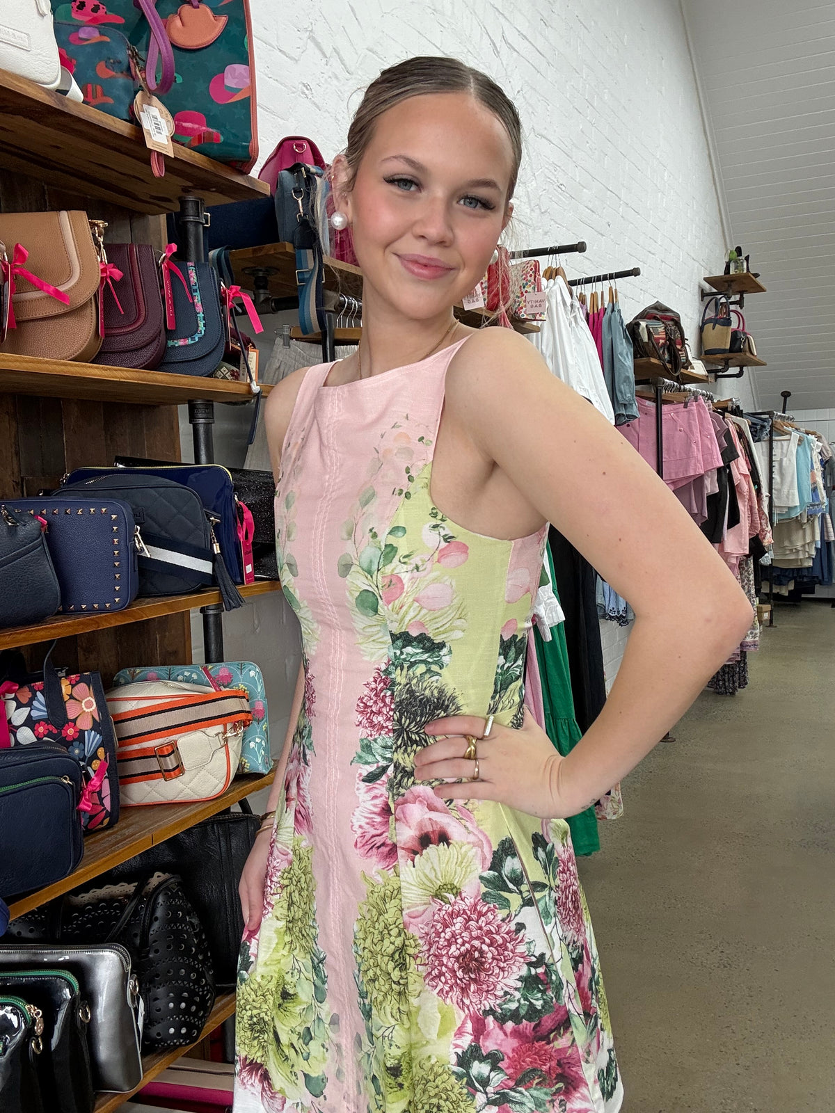 Lilly Mini Dress - Floral