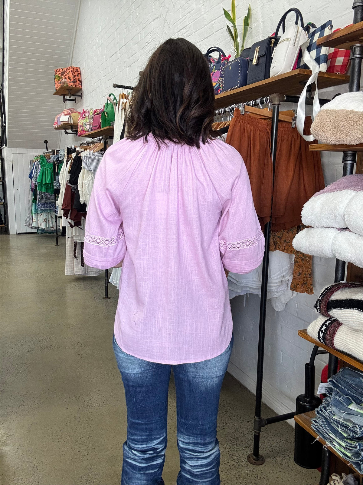 Evelyn Top - Lilac