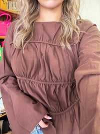 Lou Lou Top - Brown