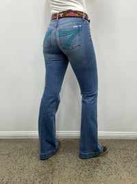 7 For All Mankind - Dojo Aquamarine
