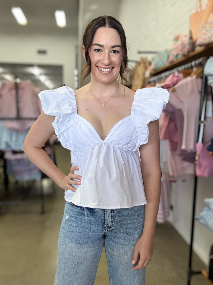 Lori Top - White