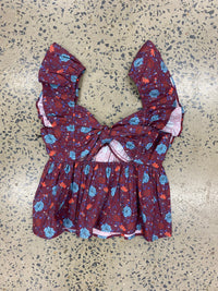 Kaylee - Burgundy Floral
