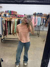AAE Washed Tee - Peach
