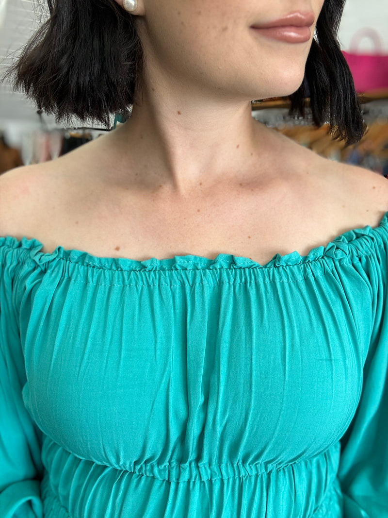 Molly Top - Turquoise