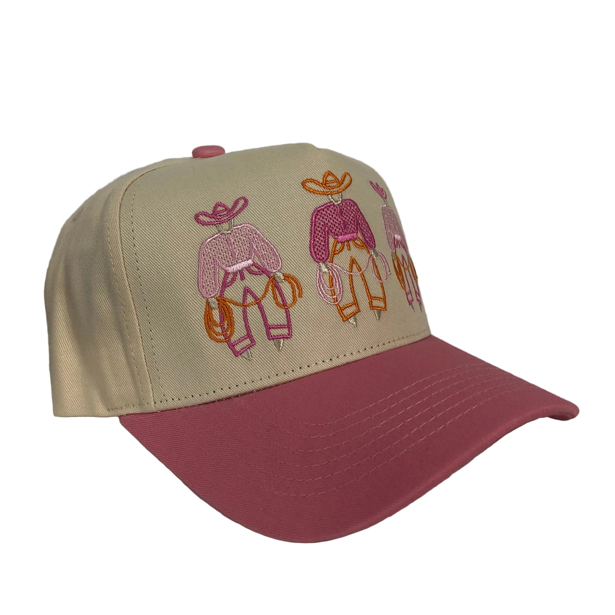 Fancy Pants Cap - Pink Natural