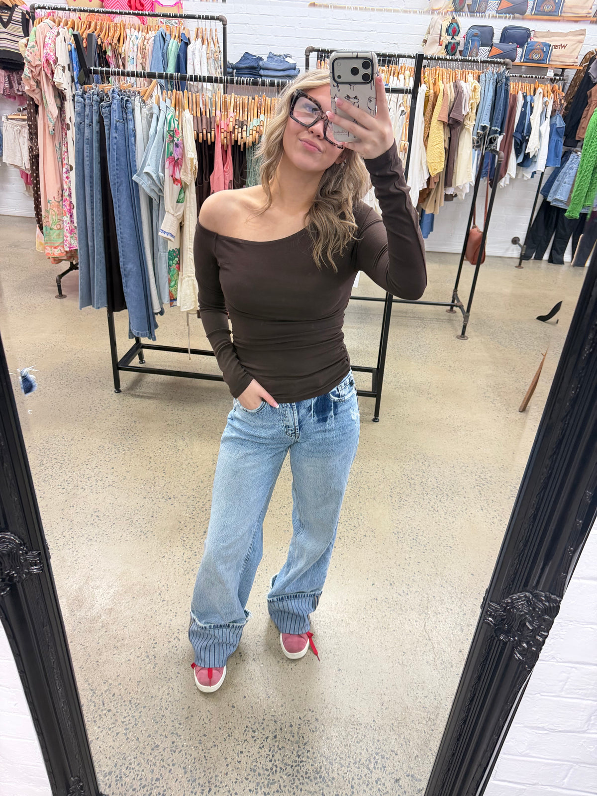 Kylie Top - Brown