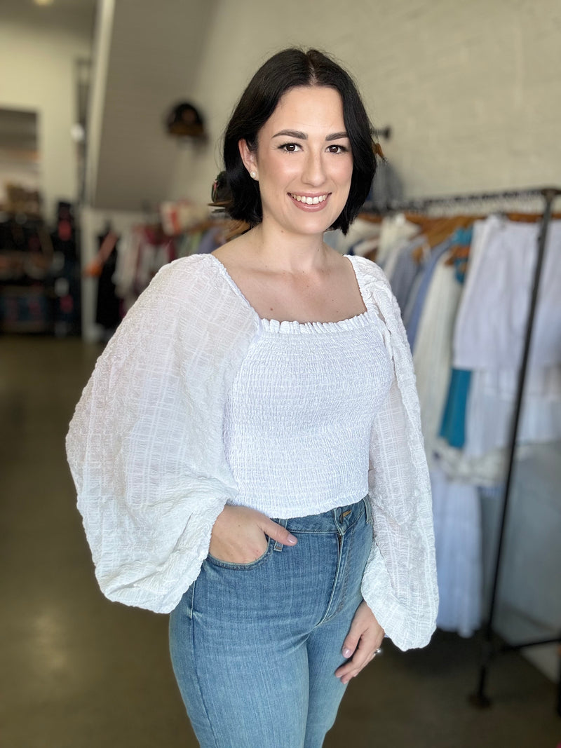 Amelia Top - White