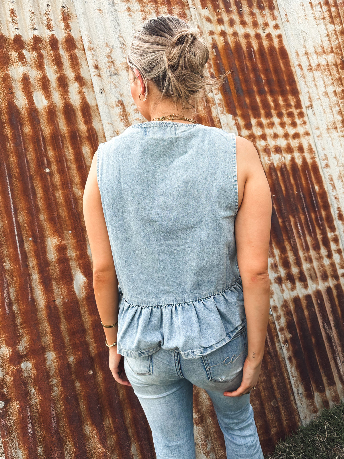 Wyatt Top - Denim