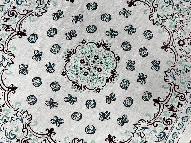 Western Bandana - Blue