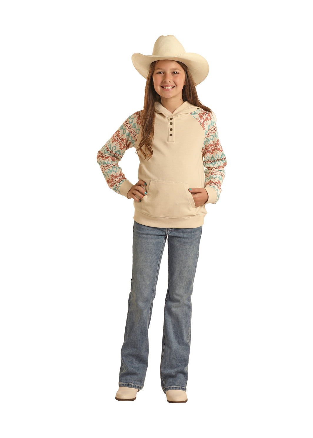 Girl's Rock & Roll Cowgirl Jeans - BG4MD03696