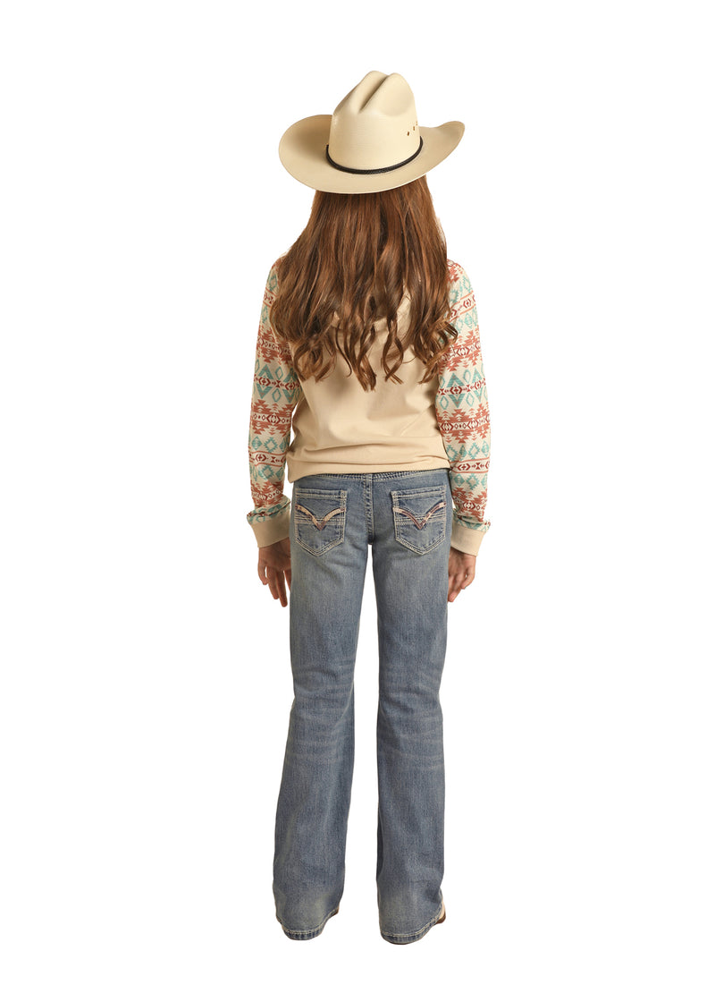 Girl's Rock & Roll Cowgirl Jeans - BG4MD03696