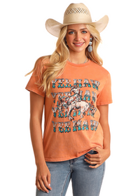 Rock & Roll Women's Printed Tee (BW21T05925)