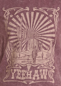 Rock & Roll Women's Printed Tee (BW21T09723)