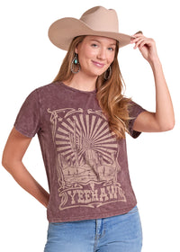 Rock & Roll Women's Printed Tee (BW21T09723)
