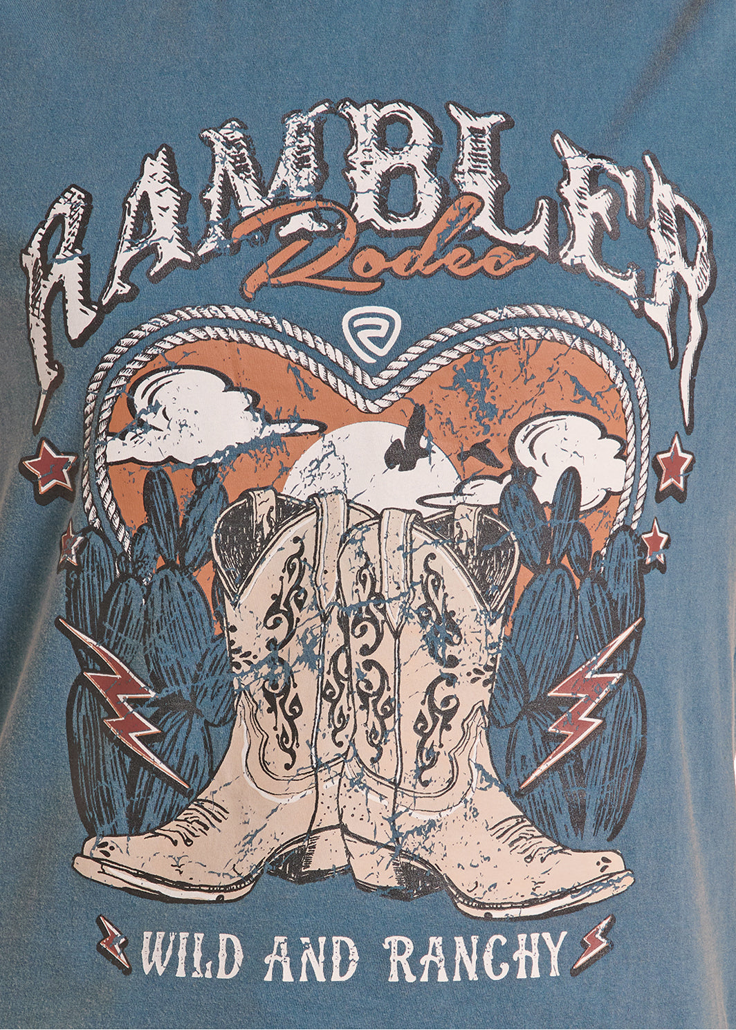 Rock & Roll Women's Printed Tee (BW21T09728)