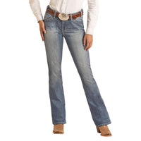 Rock & Roll Cowgirl Jeans - BW4RD04047 - Mid Rise Riding Fit