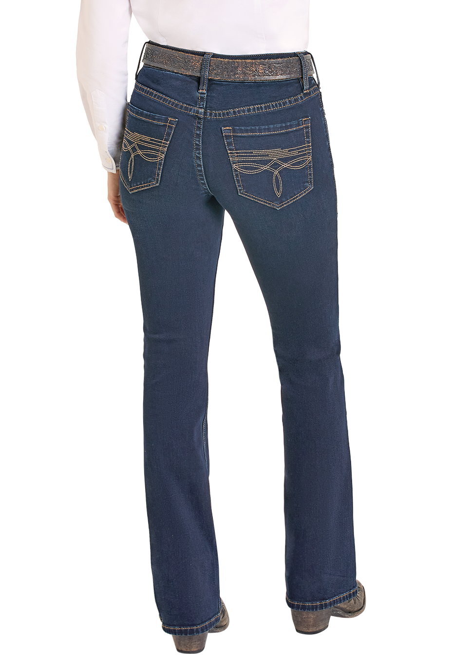 Rock & Roll Cowgirl Jeans - BW4RD07903 - Mid Rise Riding Fit