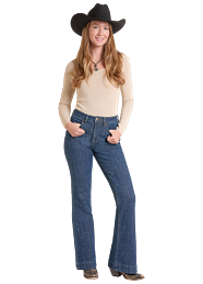 Rock & Roll Cowgirl Jeans - BW5HD09761 - Welt Pocket High Rise Trouser