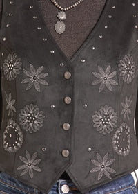 Indie Vest - Studded Black (BW98T09387)