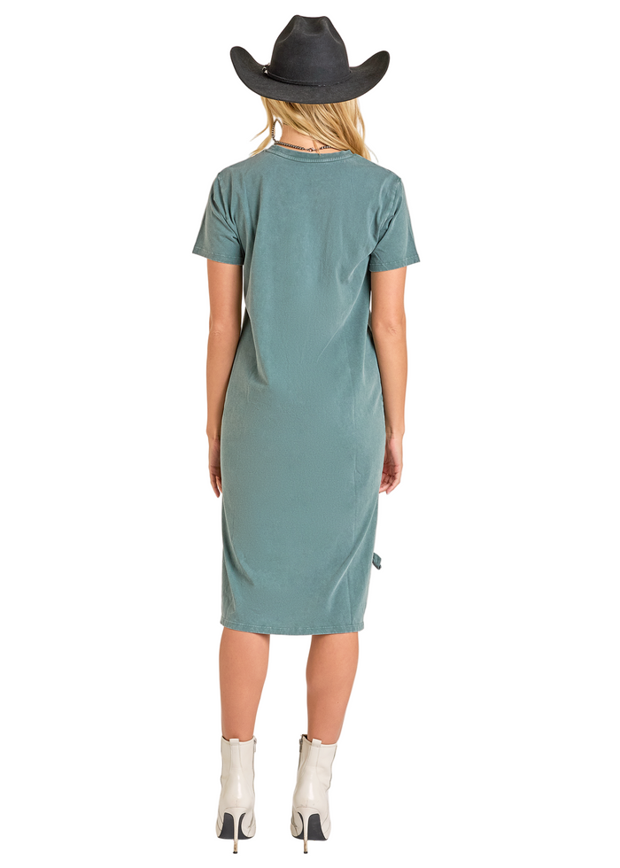 Rock & Roll Tee Shirt Dress (BWD1R07324)