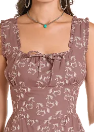 Utah Dress - Horse Print