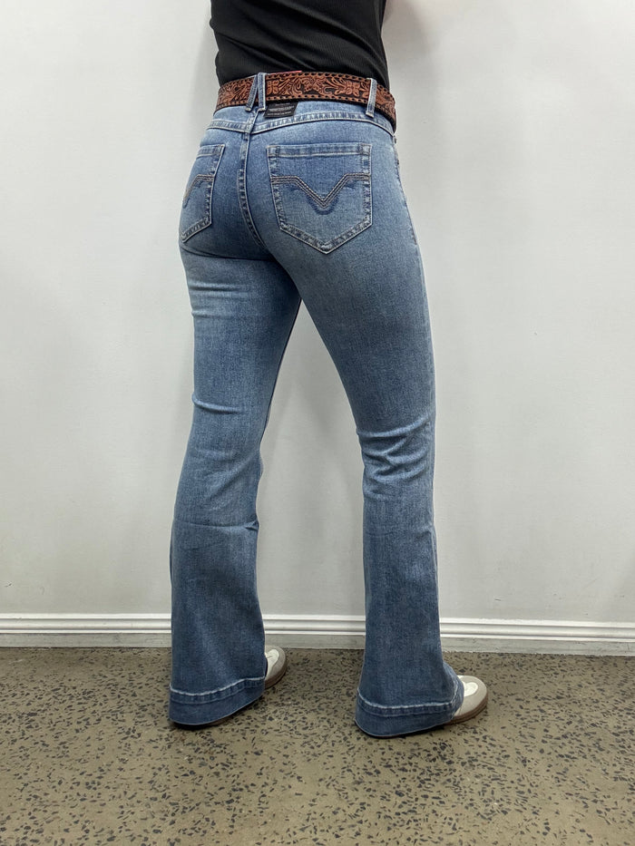Rock & Roll Cowgirl Jeans -  BW5MD09089 - Vintage Mid Rise Trouser