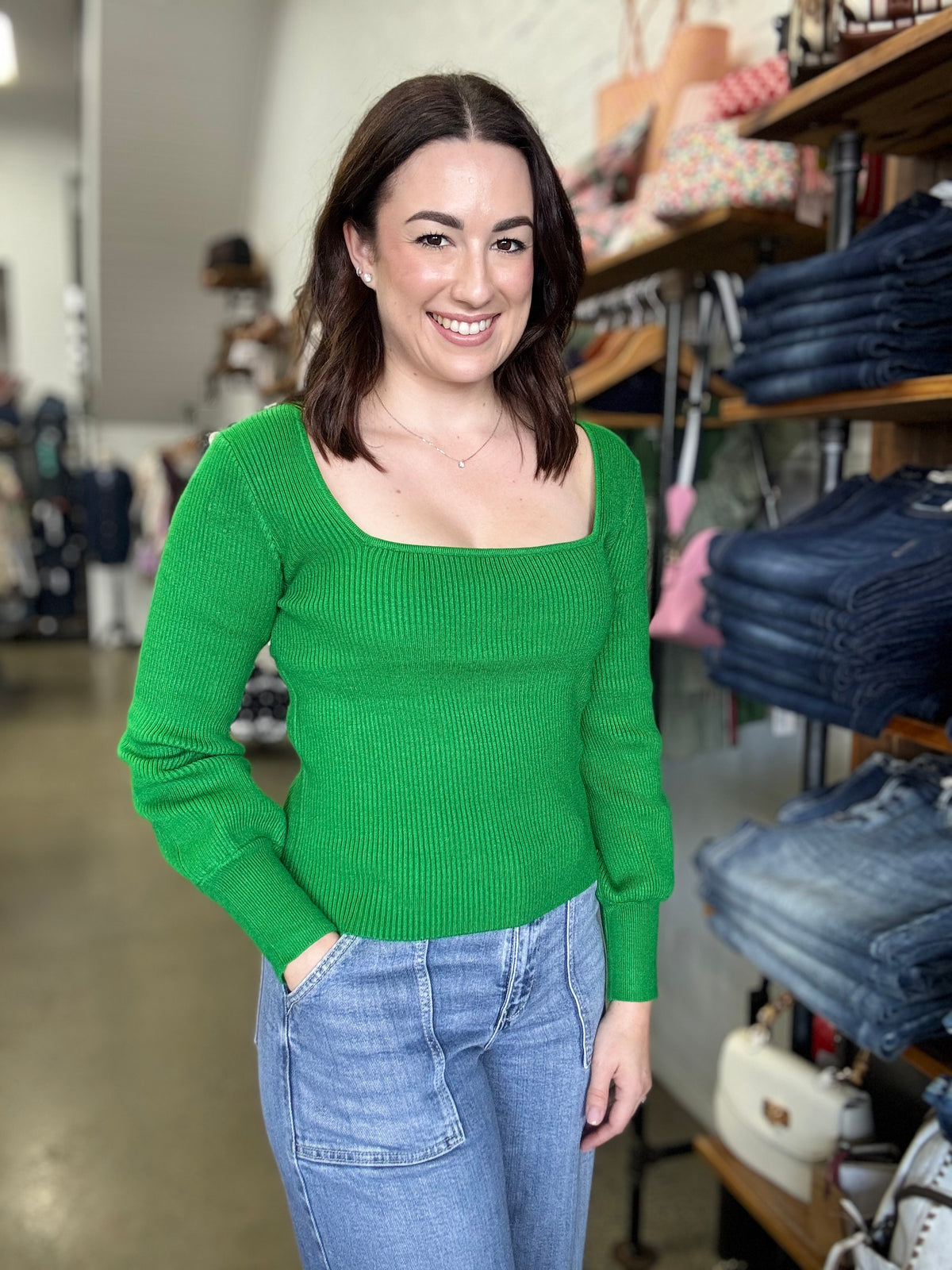 Margot Knit - Green
