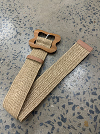 Ric Rac Belt - Brown