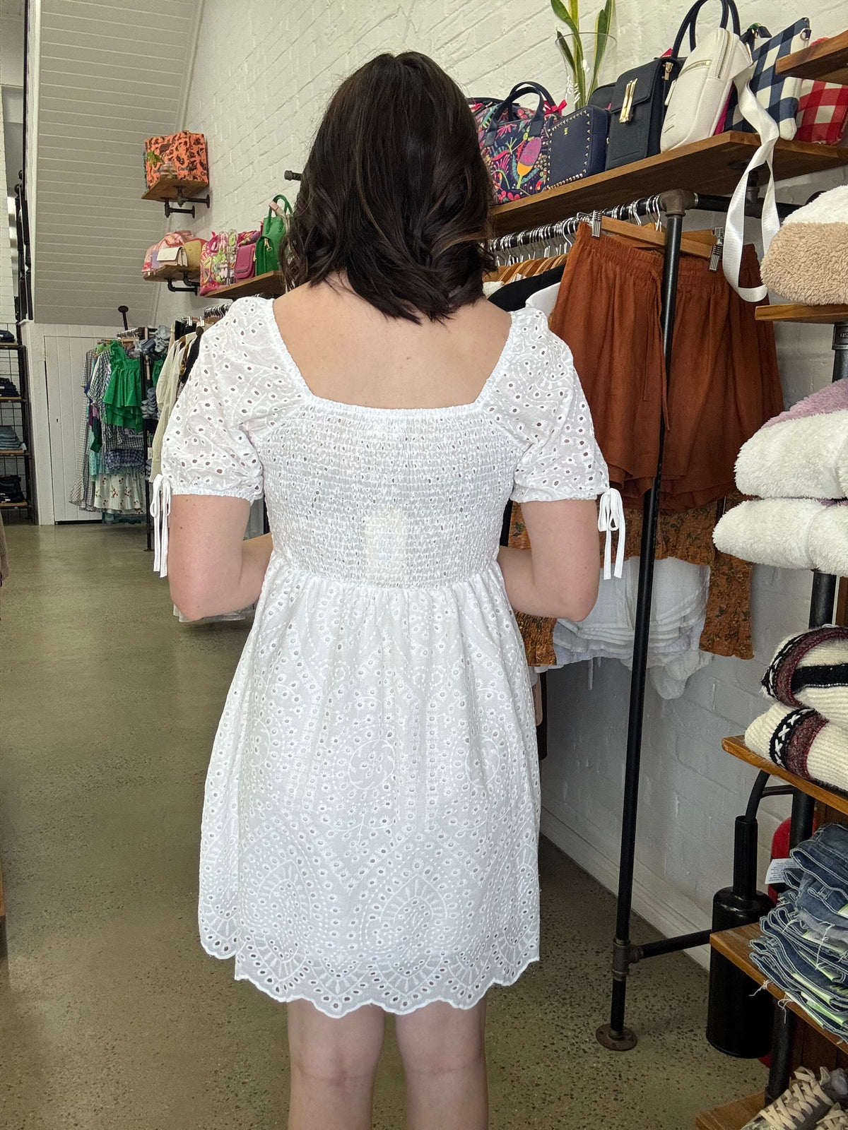 Fran Dress - White