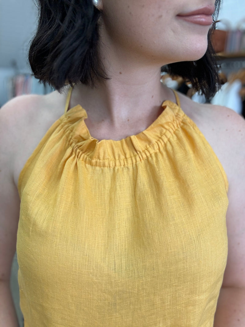 Emilia Top - Mustard