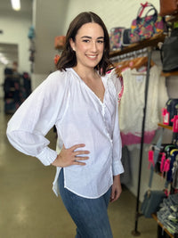 Evelyn Top - White