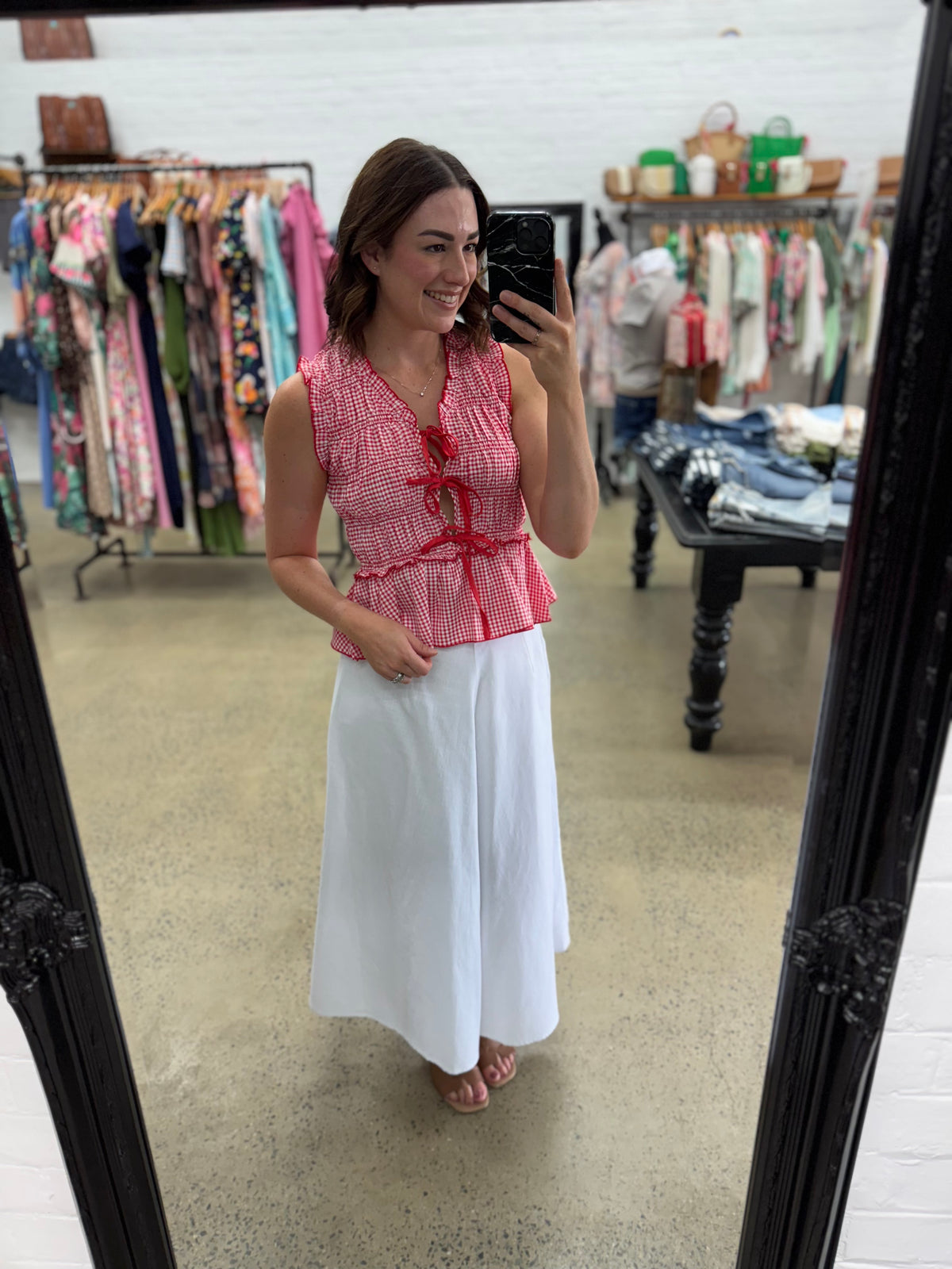 Ricky Maxi Skirt - White