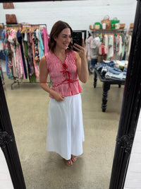 Ricky Maxi Skirt - White