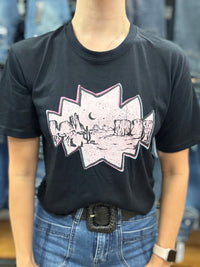 Arizona Aztec Tee - Black