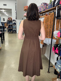 Gia Dress - Chocolate