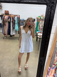 Essential Mini Dress - White