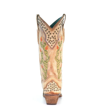 Corral Boots - Nopal Embroidery & Studs
