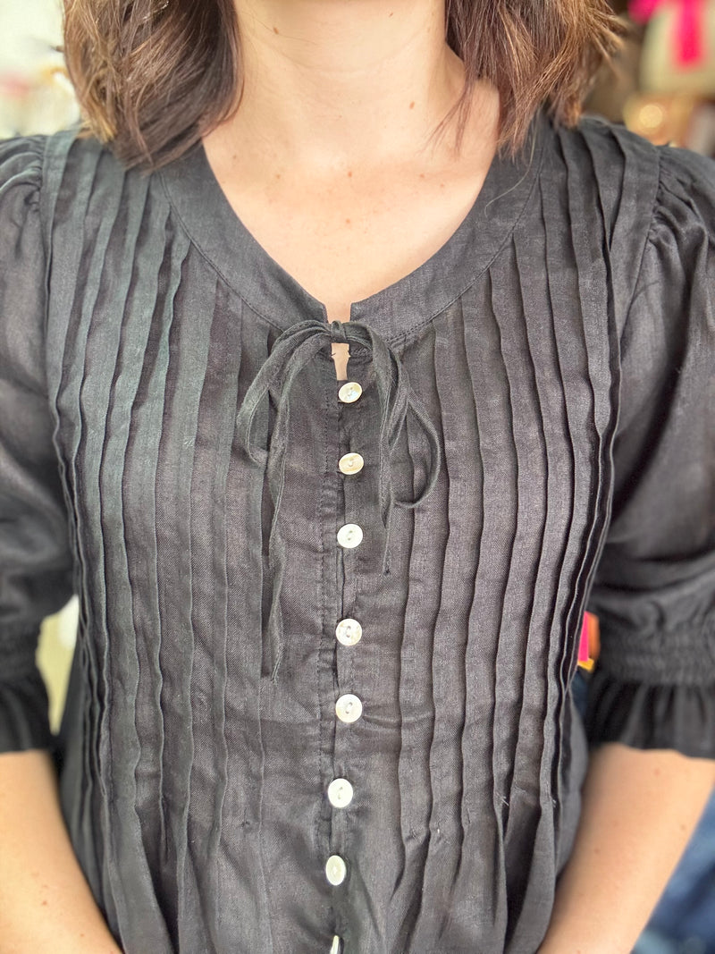 Birdie Top - Black